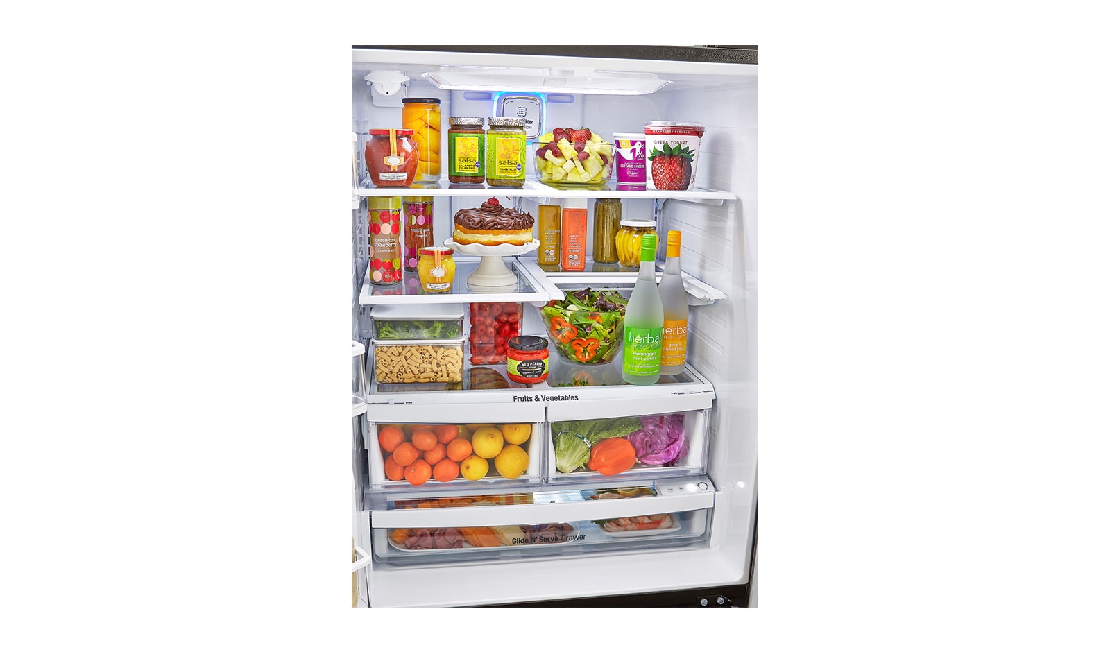 LG 33" Black Stainless Steel French Door Refrigerator, 24 cu.ft., LFXS24623D